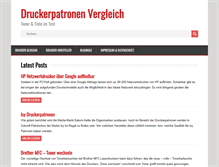 Tablet Screenshot of druckerpatronen-vergleich.de